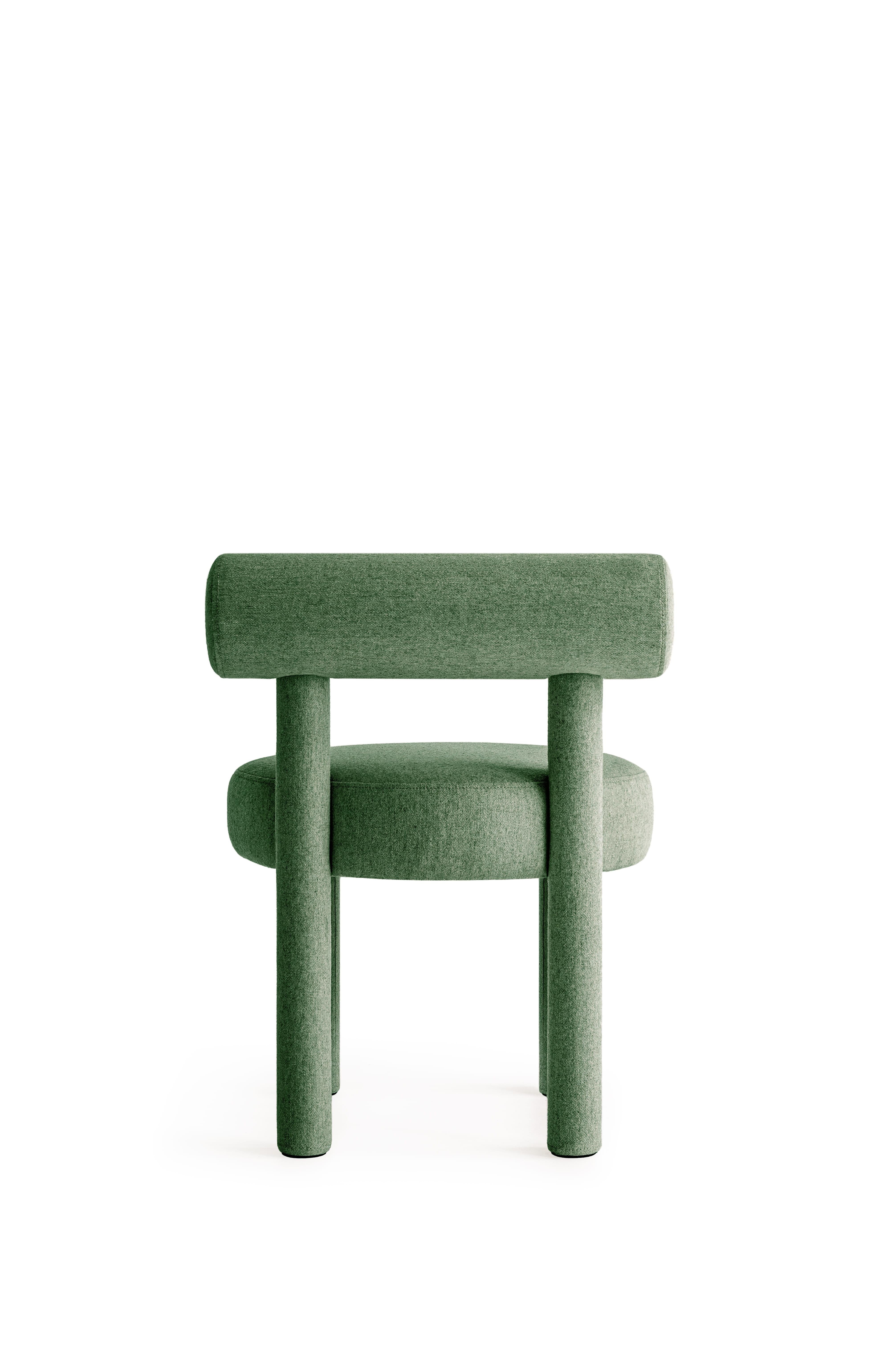 Ukrainian Contemporary Chair 'Gropius CS1' by Noom, Wool, Seagrass 64 For Sale