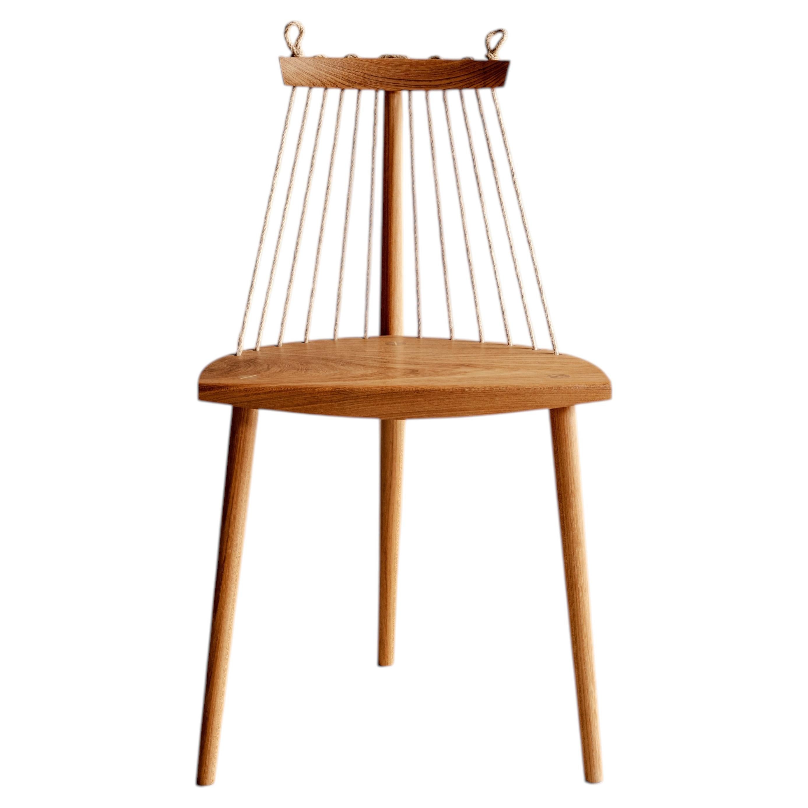 Silla contemporánea de madera dura brasileña de Ricardo Graham Ferreira