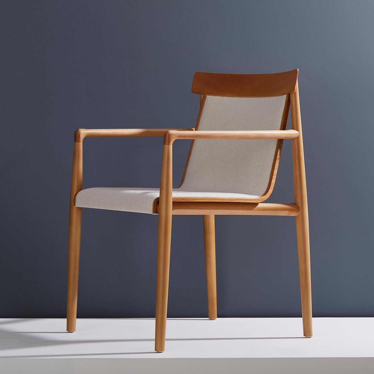 Dry chair collection.

The dry chair concept is to work in a mixture of distinct references resulting in a modern classic in a dance between the retro and the modern. A heavy and in depth wood work is put to the structure to create interesting