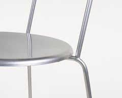 Contemporary Chair 'Petit Rond' Troels Grum-Schwensen X FRAMA, Stainless Steel