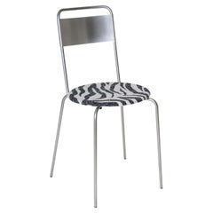 Contemporary Chair 'Petit Rond' Troels Grum-Schwensen X FRAMA, Steel and Zebra