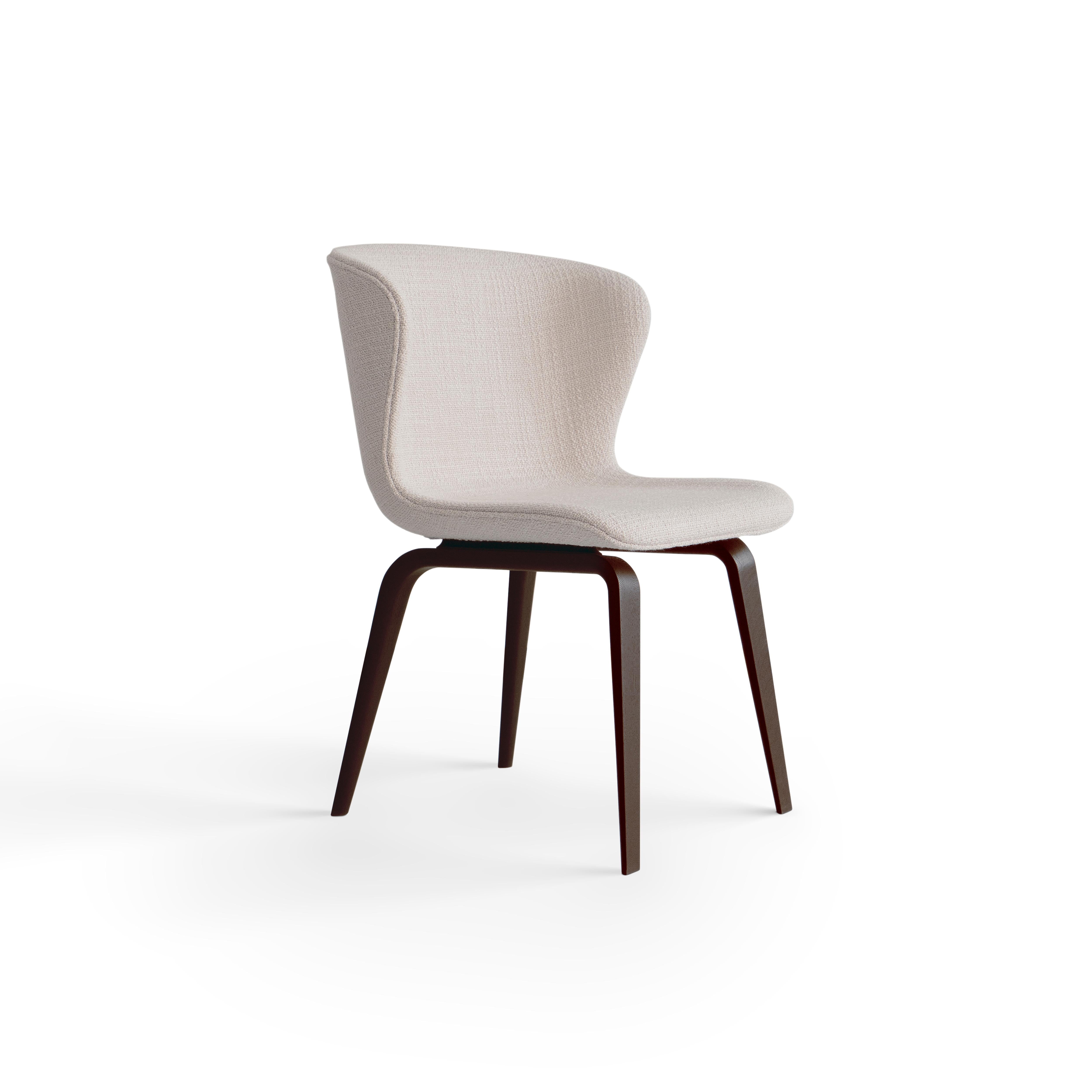 Contemporary Chair 'Pipe Wood' Black Ash, Karakorum 003 For Sale 3