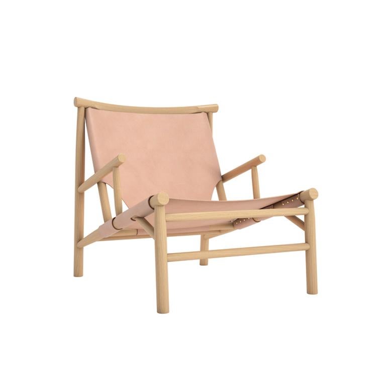 Silla contemporánea 'Samurai' de Norr11, ahumado oscuro y naturaleza en venta 12