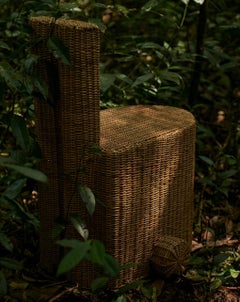 Contemporary Chair, nachhaltige natürliche Yaré-Faser, von Fango 'F. Jaramillo'