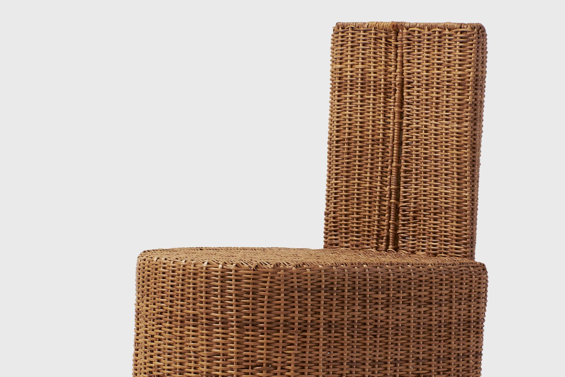 Contemporary Chair, Sustainable Natural Yaré Fiber, by Fango 'F. Jaramillo' For Sale 1