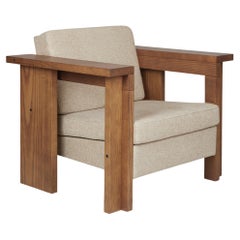 Contemporary Chair 'Symmetry Lounge' by Studio 0405 X FRAMA, Ash Wood