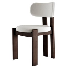 Chaise contemporaine 'TR' par Fora Projects, Oak Brown, Vidar col.1511