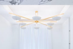 Araña Champán Contemporánea de Aluminio by Altreforme