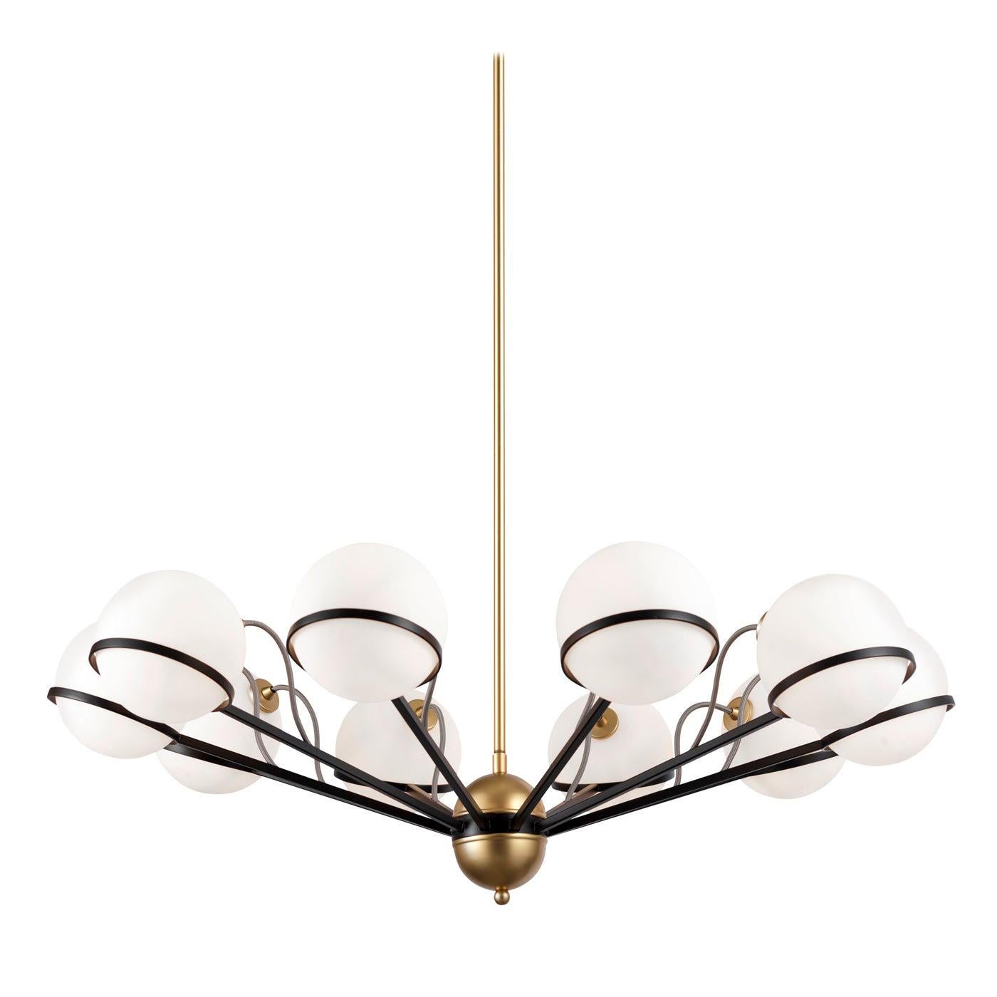 Contemporary Chandelier #1 For Sale