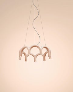 Araña contemporánea 'Arch Circle 76' de Oblure, Nude