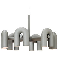 Contemporary Chandelier 'Cirkus' by AGO 'Large - Grey'