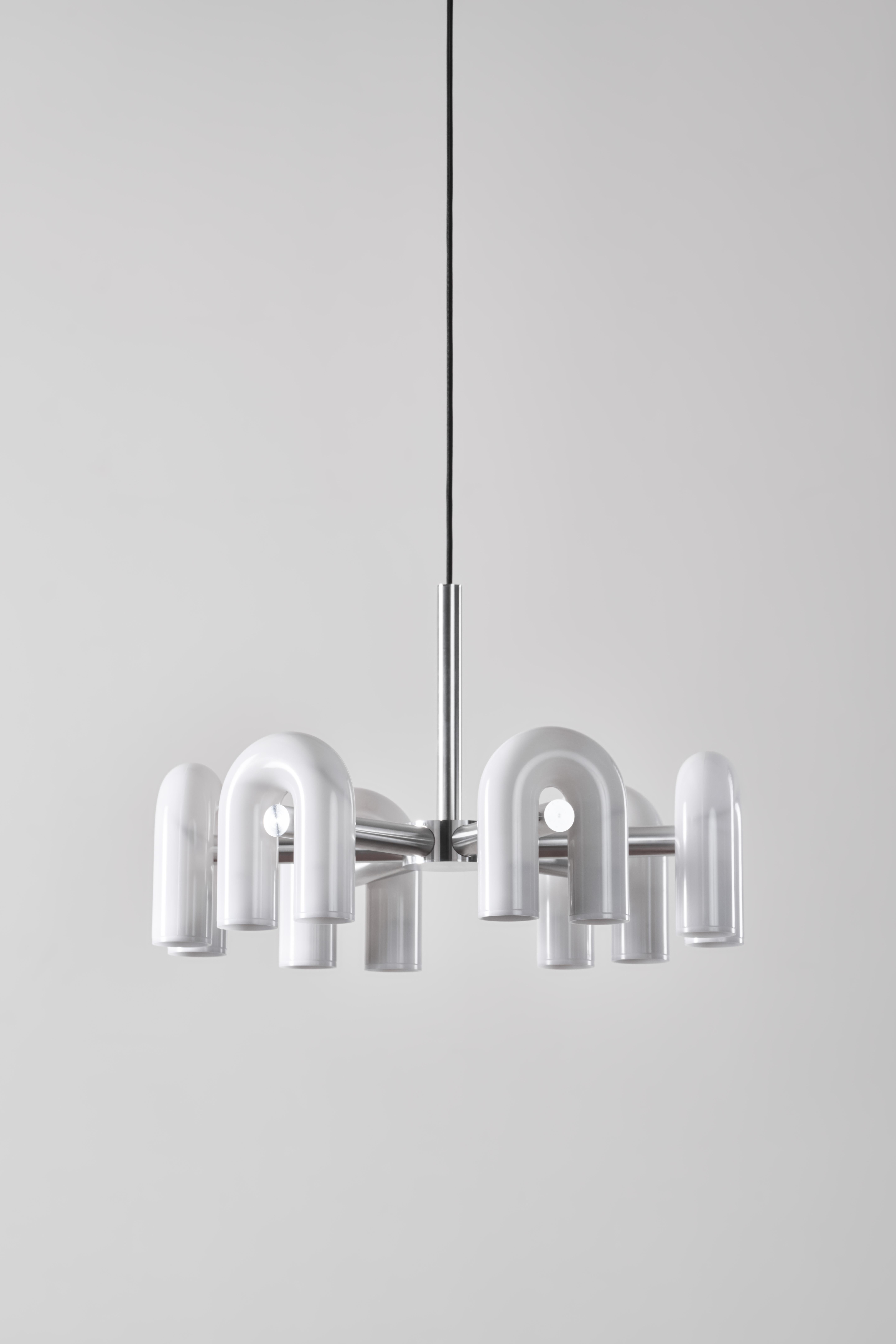 Contemporary Chandelier 'Cirkus' by AGO 'Large - RAW' (Limited Edition) In New Condition For Sale In Paris, IDF