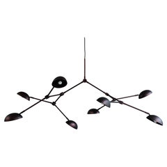 Lampadario contemporaneo 'Drop' di 101 Copenhagen, nero bruciato