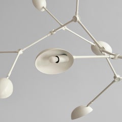 Contemporary Chandelier 'Drop' by 101 Copenhagen, Chrome