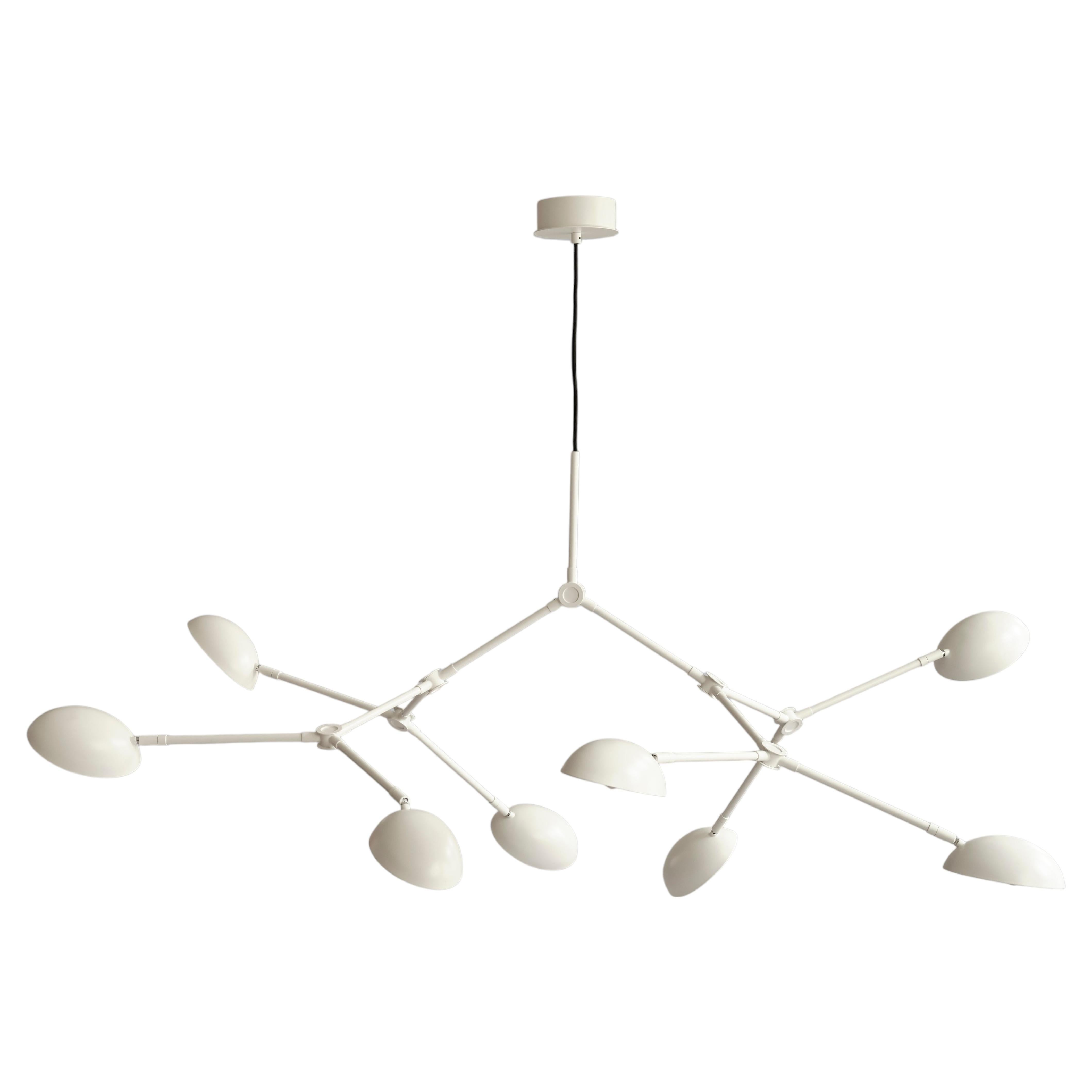 Contemporary Chandelier 'Drop' by 101 Copenhagen, White