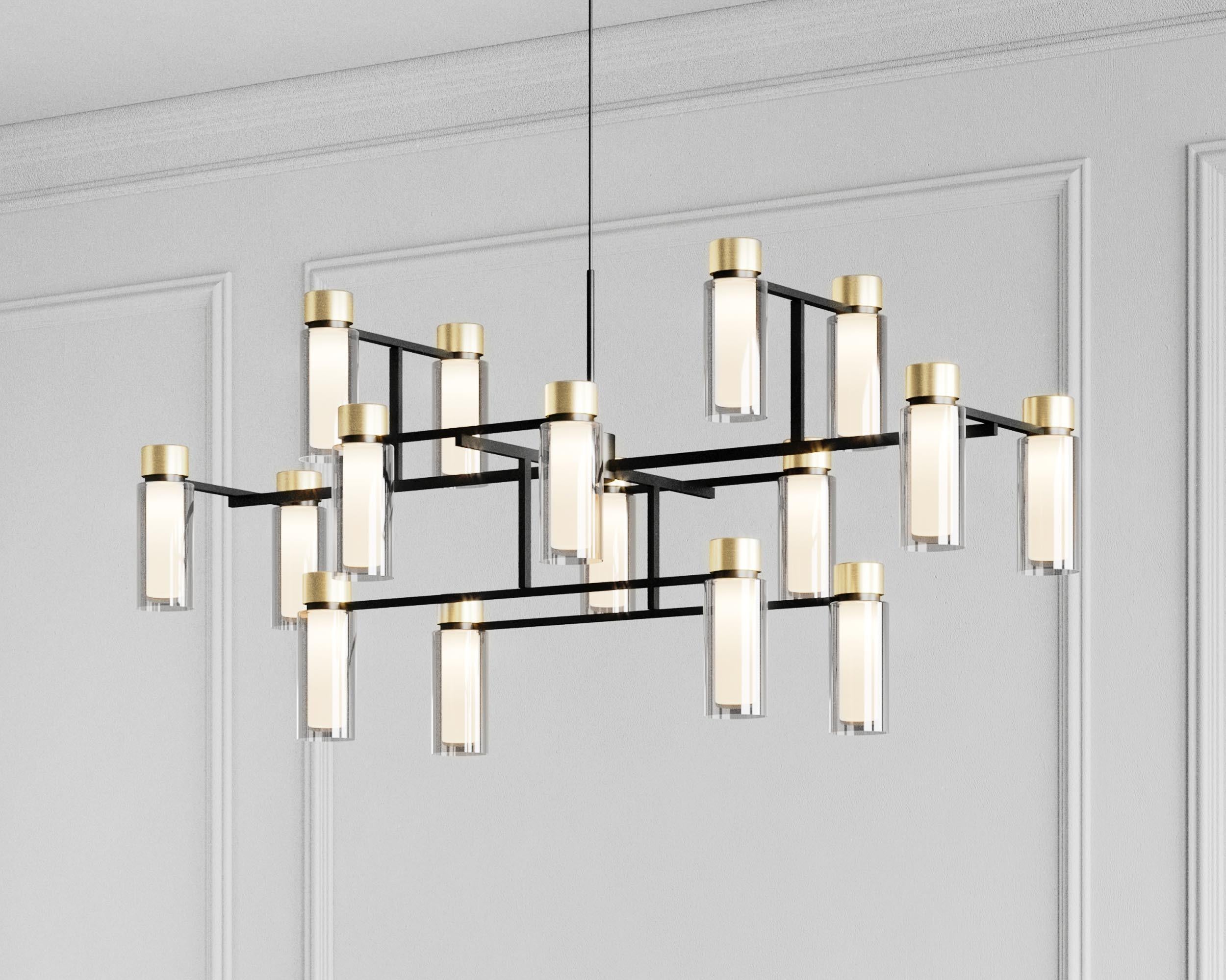 Lampadario Osman 560.17 di Corrado Dotti x TOOY
16 Luci

Conforme al sistema elettrico degli Stati Uniti

Modello mostrato:
Finitura: Ottone spazzolato
Colore: vetro trasparente

Fonte di illuminazione: 16 x E14 220/240V

Ciondolo: Lunghezza del