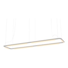 Lustre / Lampe à suspension contemporain 'Pipeline CM8-P' Blanc par AND