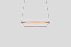 Zeitgenössischer Kronleuchter / Hängeleuchte 'Tier 1', 100, Kupfer und Amethyst von AND