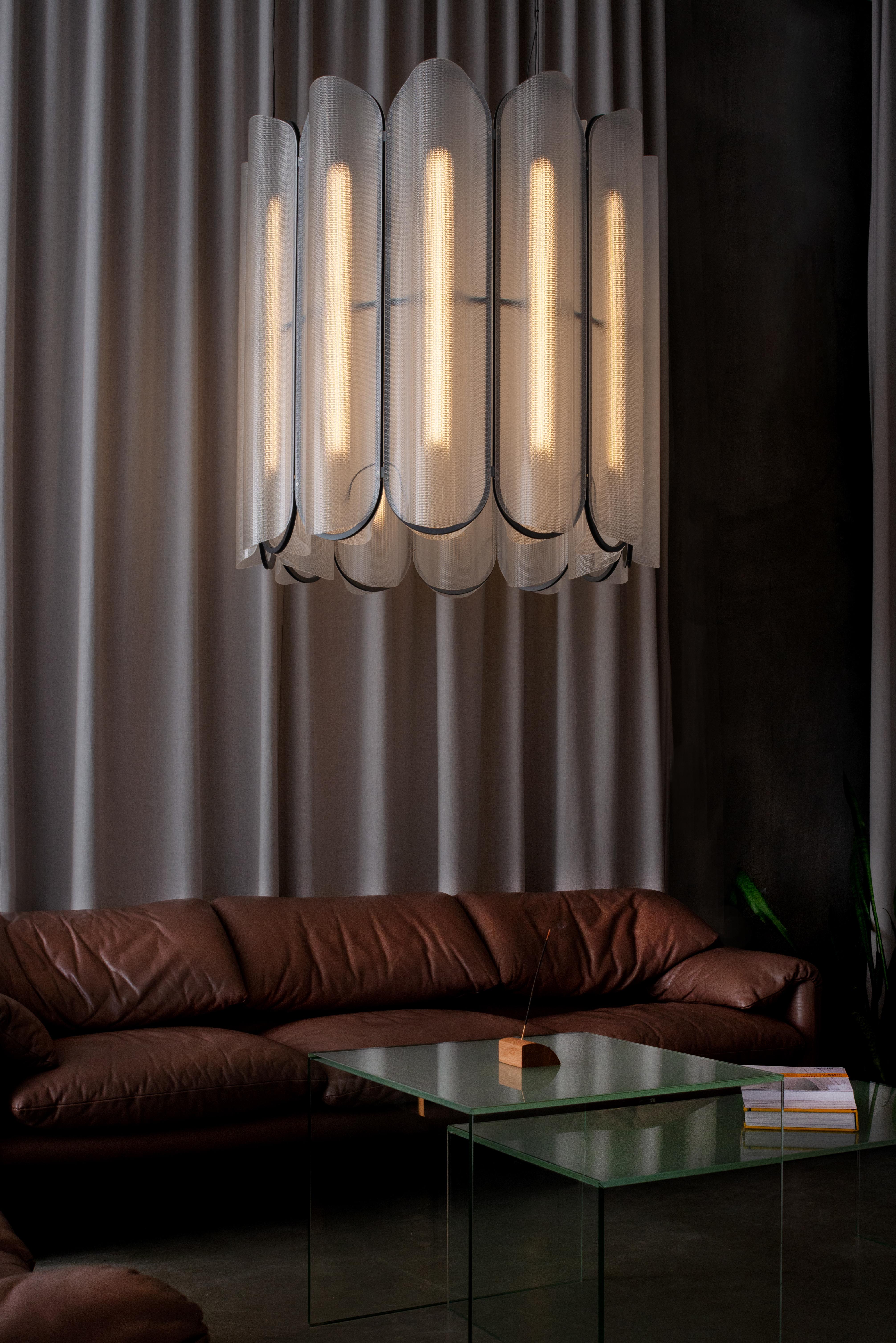 Lustre / Suspension Contemporary 'Vale 12-P', Silica by AND Neuf - En vente à Paris, IDF