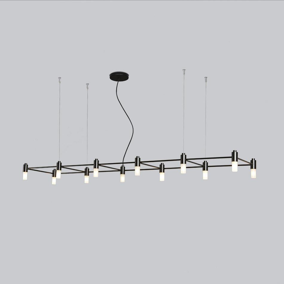 Organico moderno Lampadario contemporaneo 'Quadrante' 505.12 di Roberto Giacomucci x TOOY in vendita