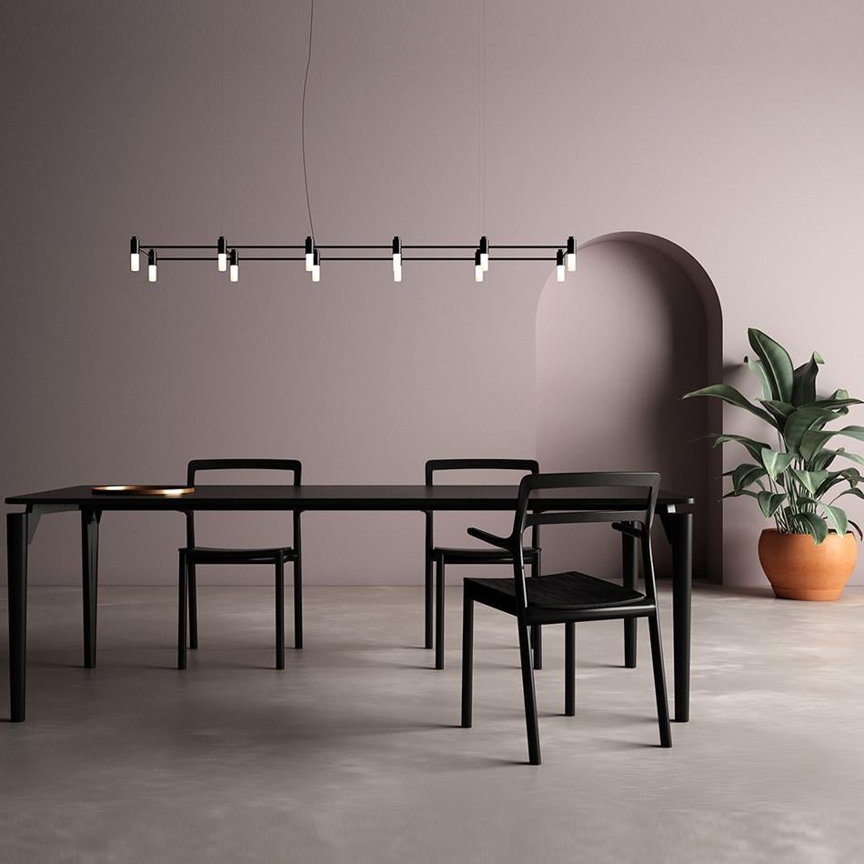 Lampadario contemporaneo 'Quadrante' 505.12 di Roberto Giacomucci x TOOY in vendita 1
