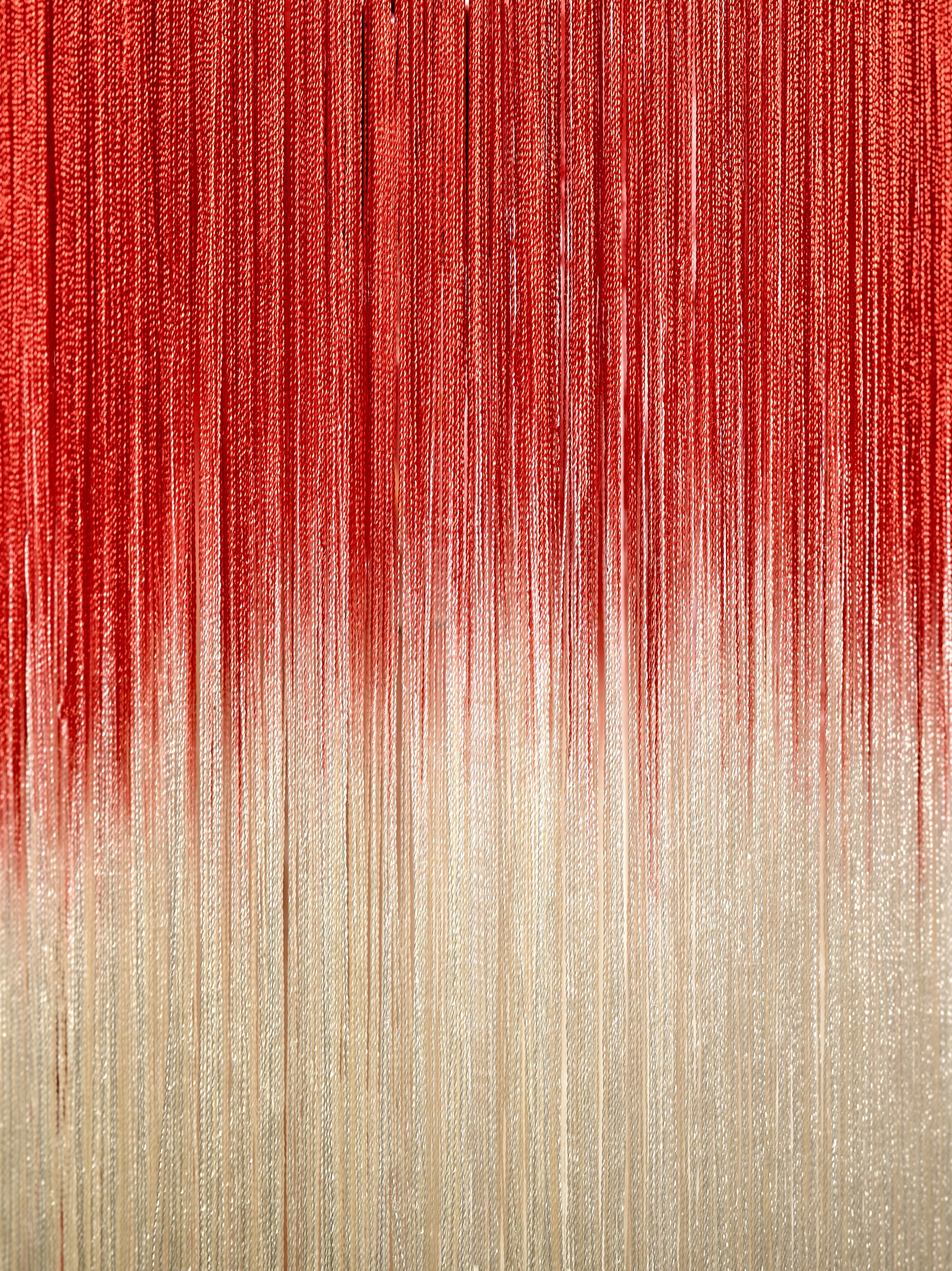 Lampadario contemporaneo 'Rey I' Scarlet/Cream Threads di Ann Demeulemeester In condizioni Nuovo in vendita a Paris, IDF