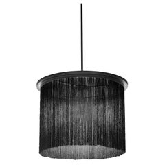 Contemporary Kronleuchter 'Wong' Black Threads von Ann Demeulemeester