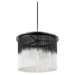 Araña contemporánea 'Wong' Hilos Negro/Blanco de Ann Demeulemeester
