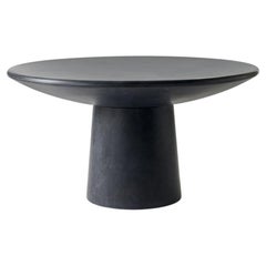 Contemporary Charcoal Fiberglass Table, Roly-Poly Dining Table by Faye Toogood