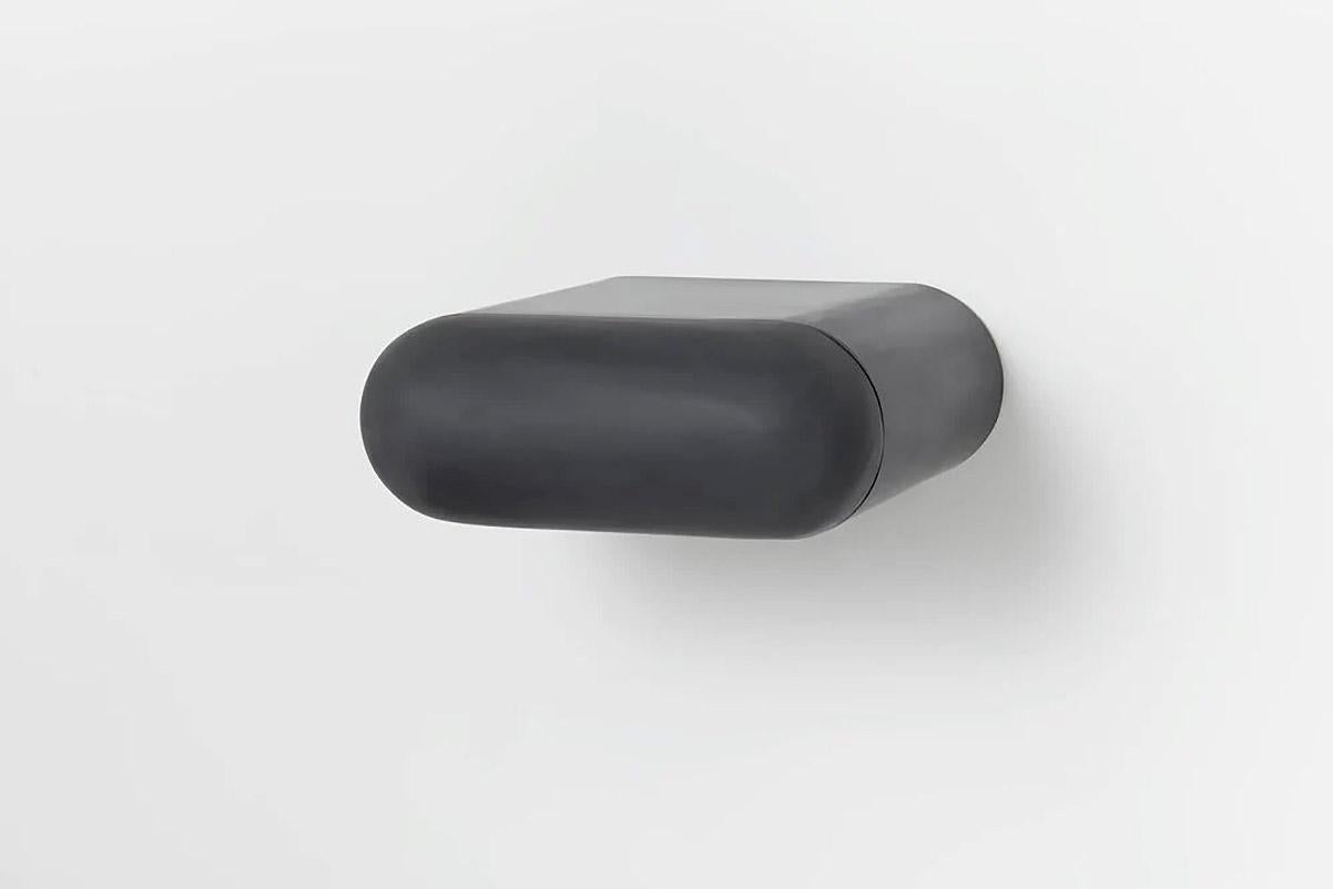 Contemporary charcoal wooden cantilever drawer, Roly-Poly by Faye Toogood In New Condition For Sale In Warsaw, PL