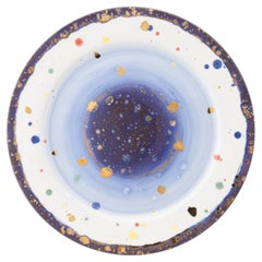 Contemporary Charger Plate Gold Hand Painted Porcelain Tableware