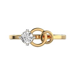 Anello di charme contemporaneo con moissanite in argento 925 Regalo unico per la sposa. Anello di charme contemporaneo con moissanite in argento 925 Regalo unico per la sposa.