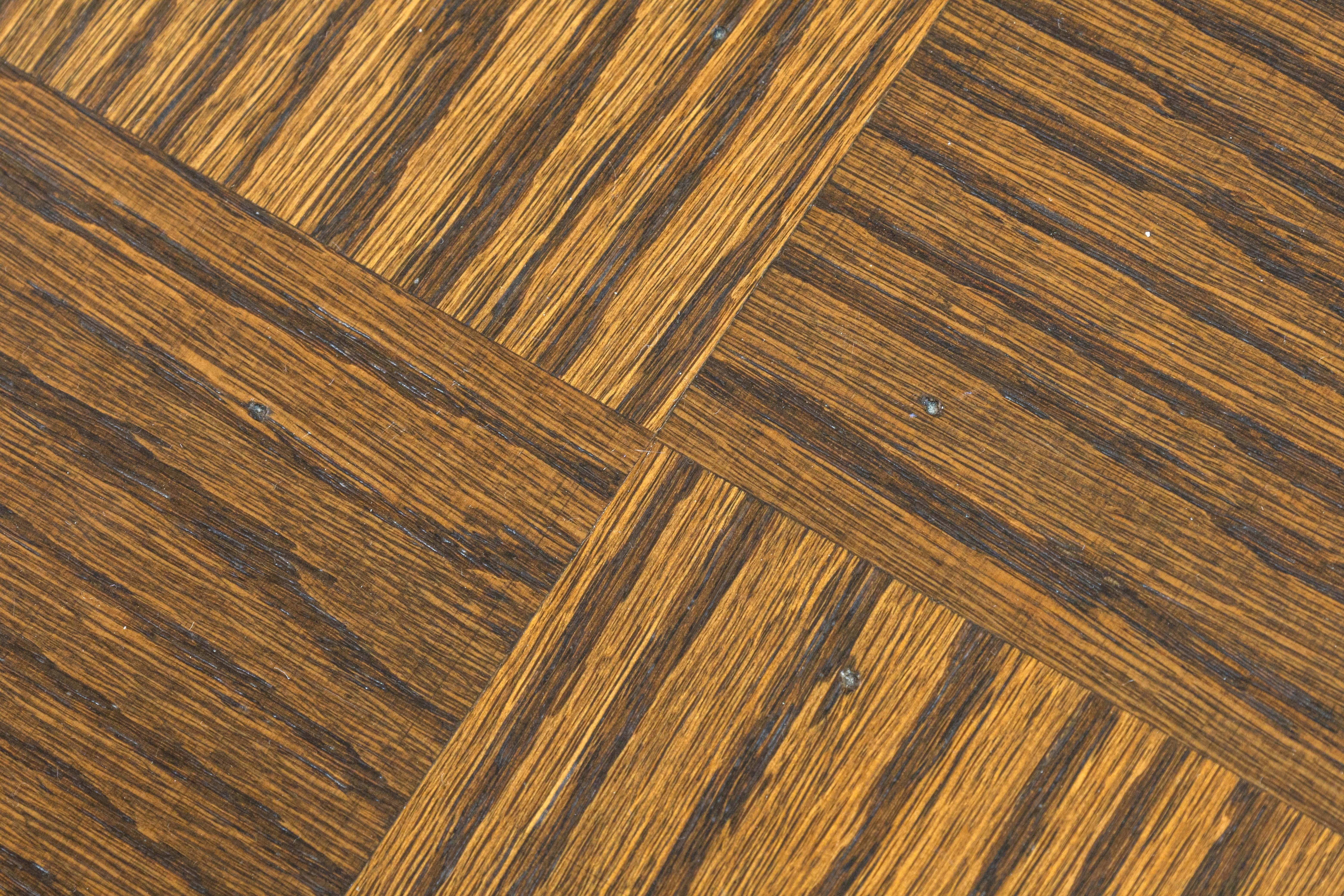 checkered console table