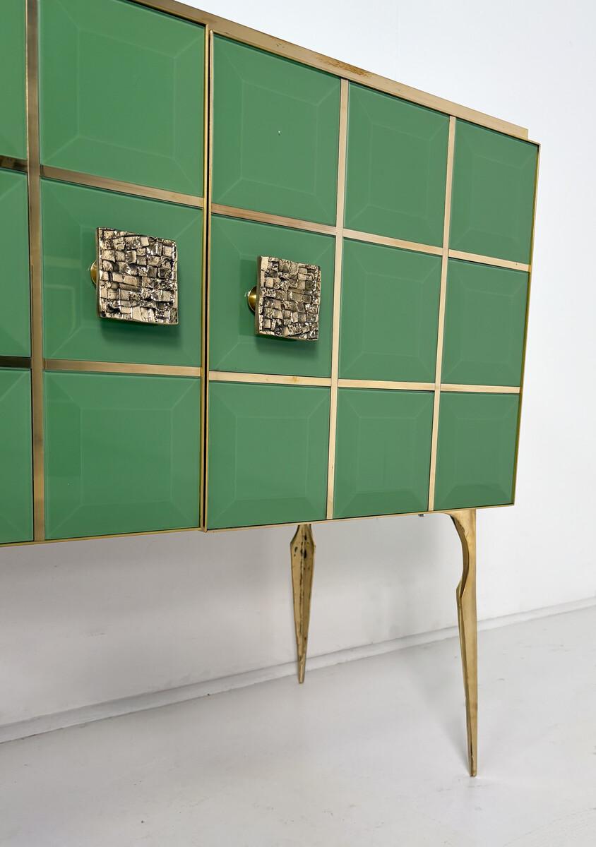 Other Contemporary Chest, Wood and Glass For Sale