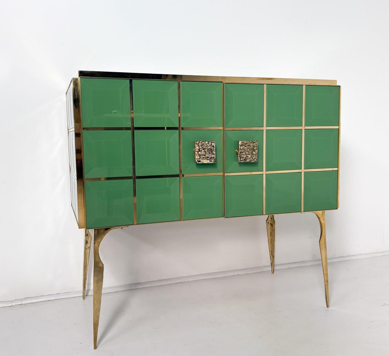 Coffre contemporain, Wood Wood et verre