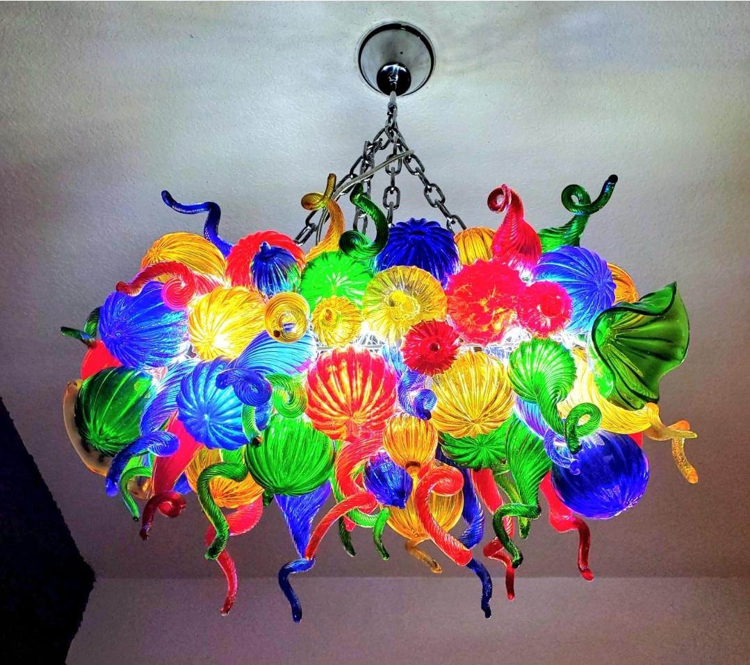 chihuly chandelier for sale