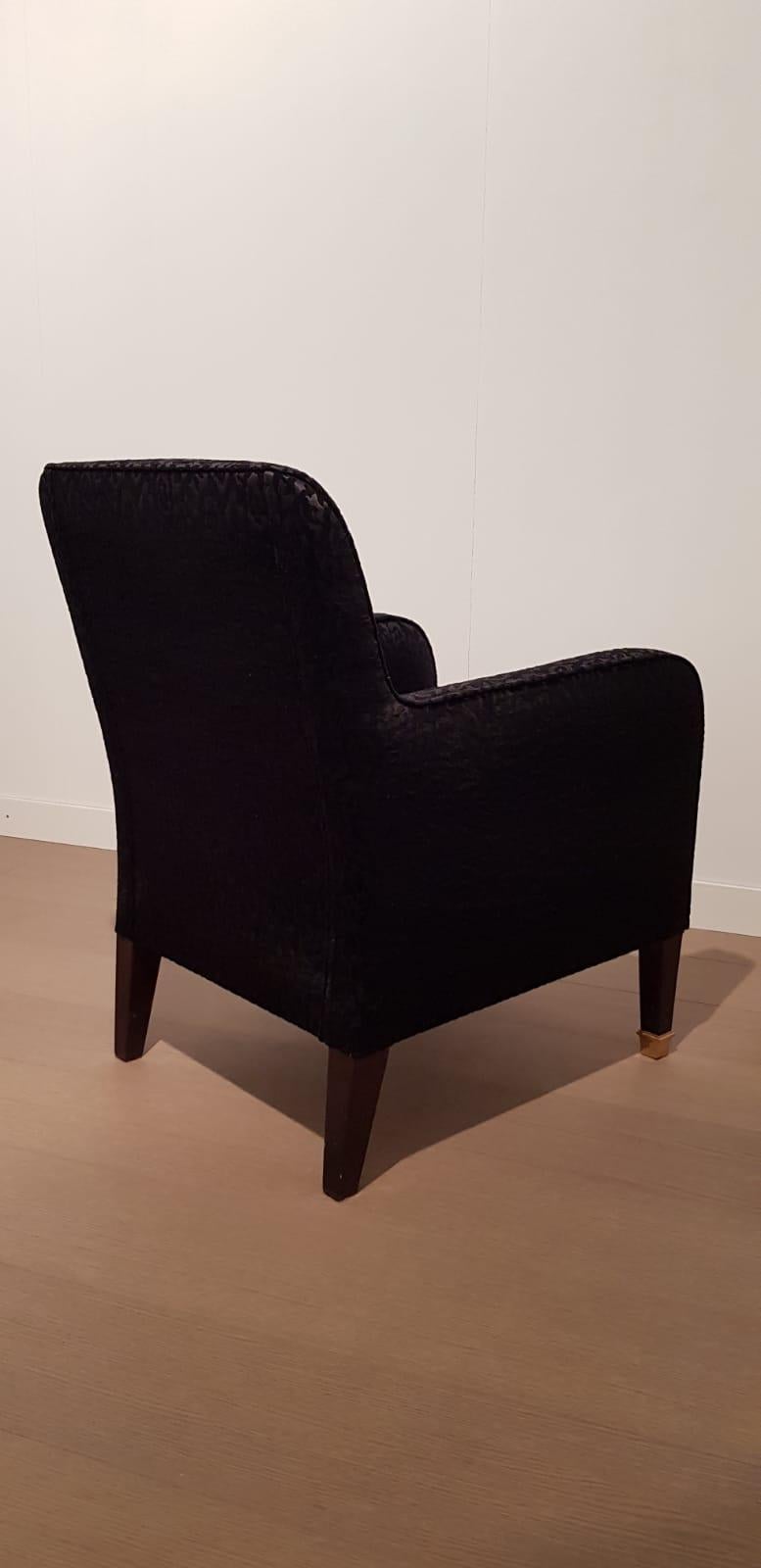 Late 20th Century armchair contemporary classic armchair Design by Anna Gili Milan Made in Italy For Sale