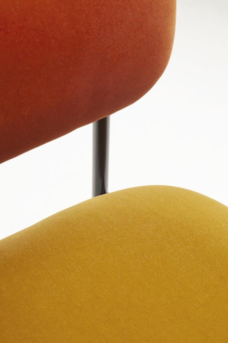 Chaise classique contemporaine Miami en COM avec détails en laiton Neuf - En vente à Lisbon, PT