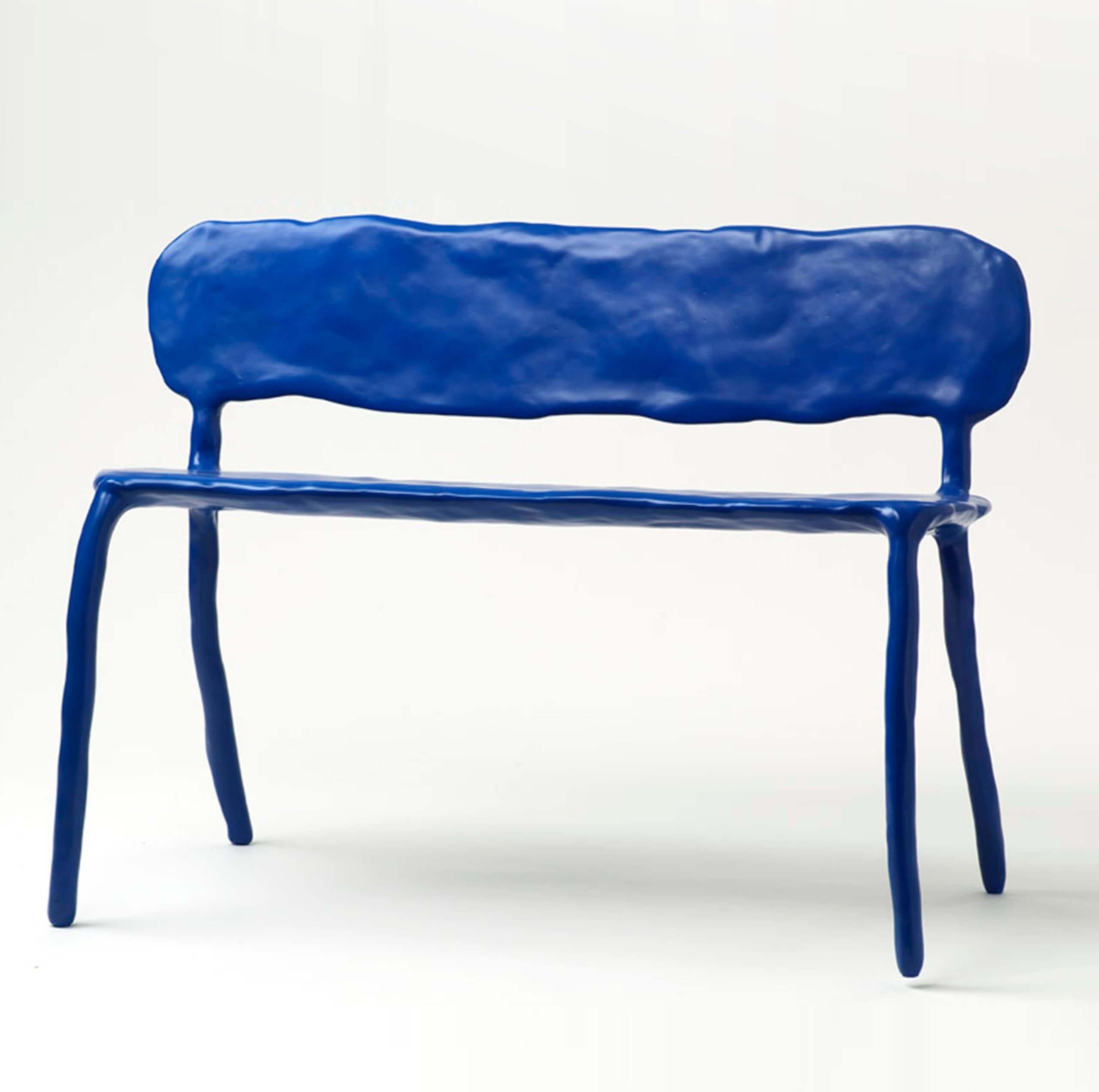 Dutch Contemporary Clay Bench by Maarten Baas For Sale