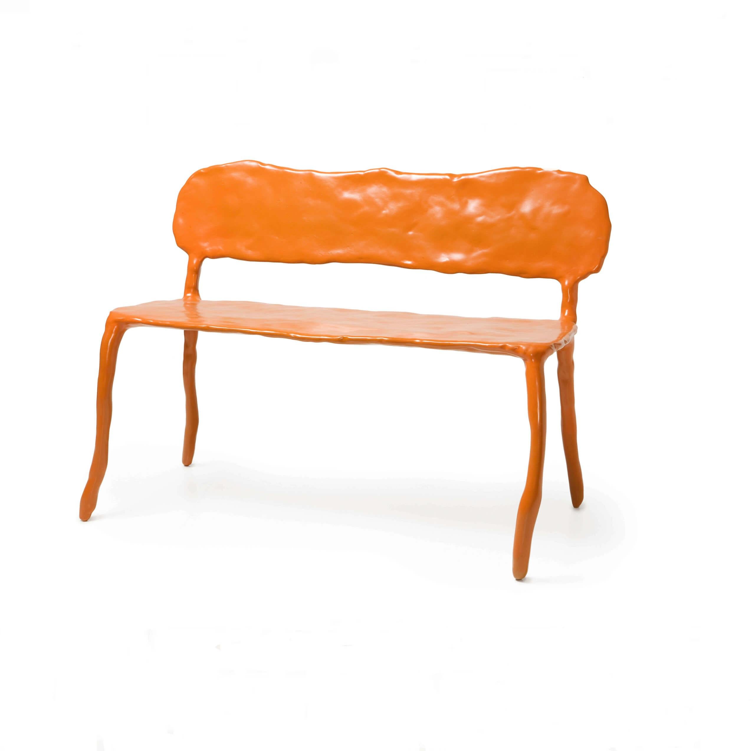 Contemporary Clay Bench by Maarten Baas In New Condition For Sale In Warsaw, PL