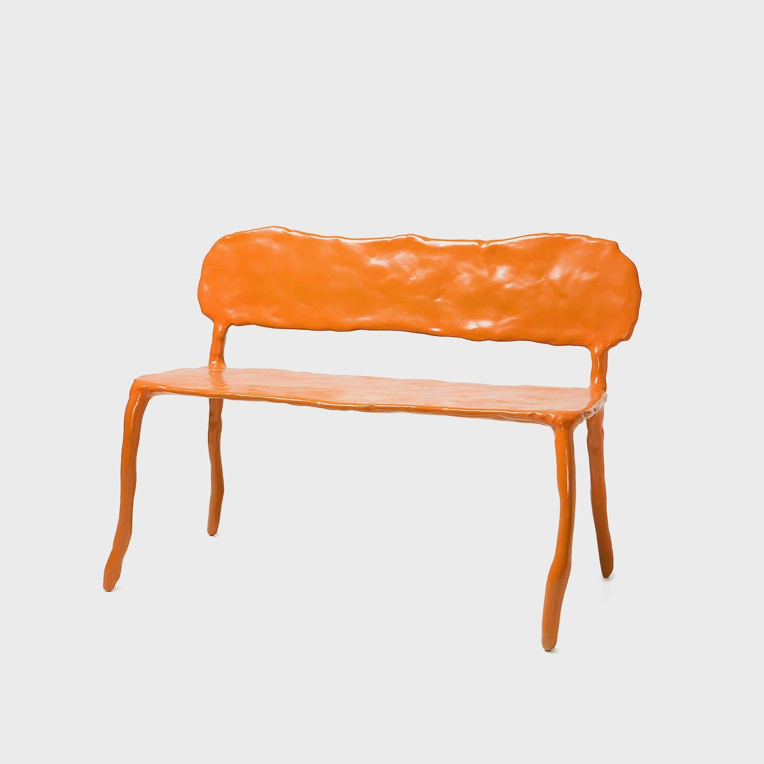 Metal Contemporary Clay Bench by Maarten Baas For Sale
