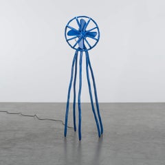 Contemporary Clay Floorfan by Maarten Baas