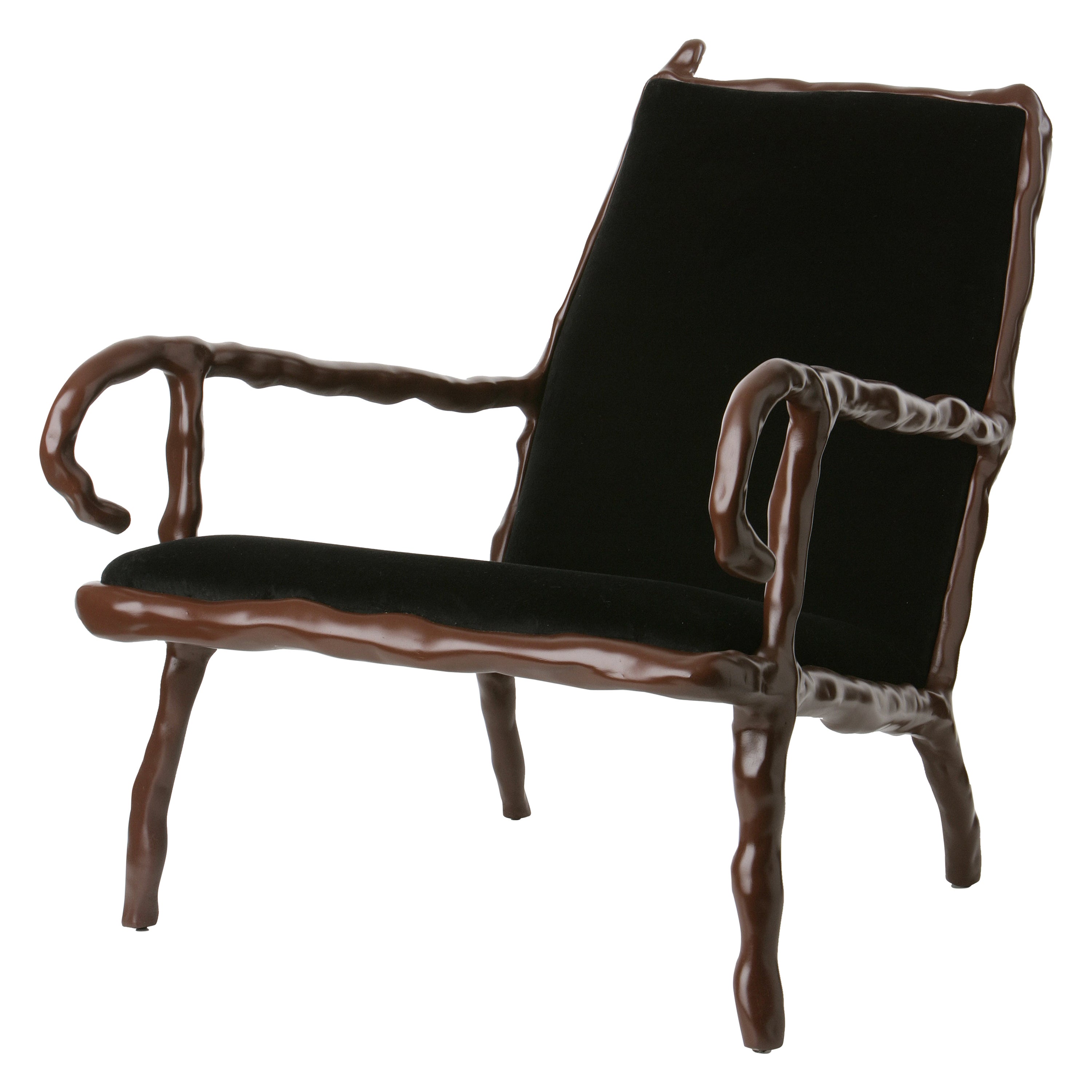 Contemporary Clay Low Seater, Armchair by Maarten Baas