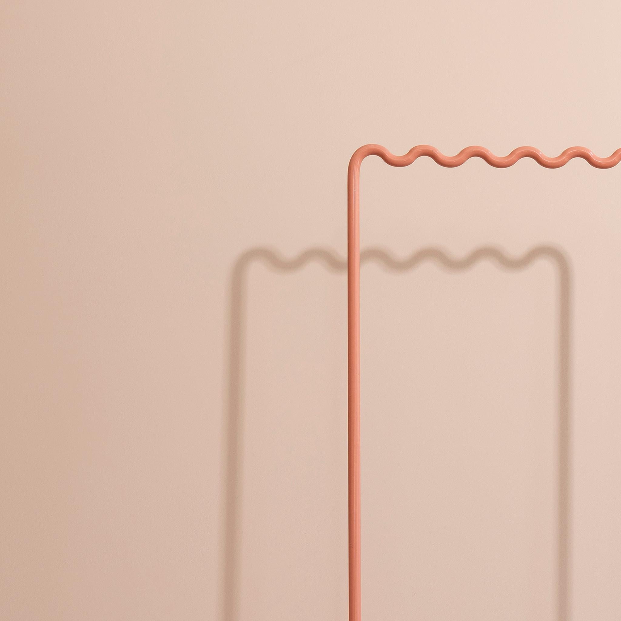 Contemporary Coat Rack Medium in Pink/peach by Erik Olovsson In New Condition For Sale In Stockholm, SE