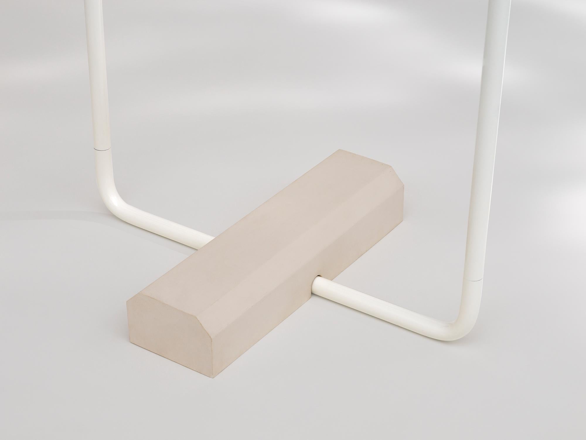 Post-Modern Contemporary Coat Rack Small in White by Erik Olovsson For Sale