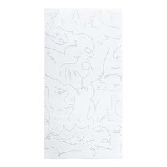 Contemporary Cocteau Hand Knotted Silk Rug by Doris Leslie Blau