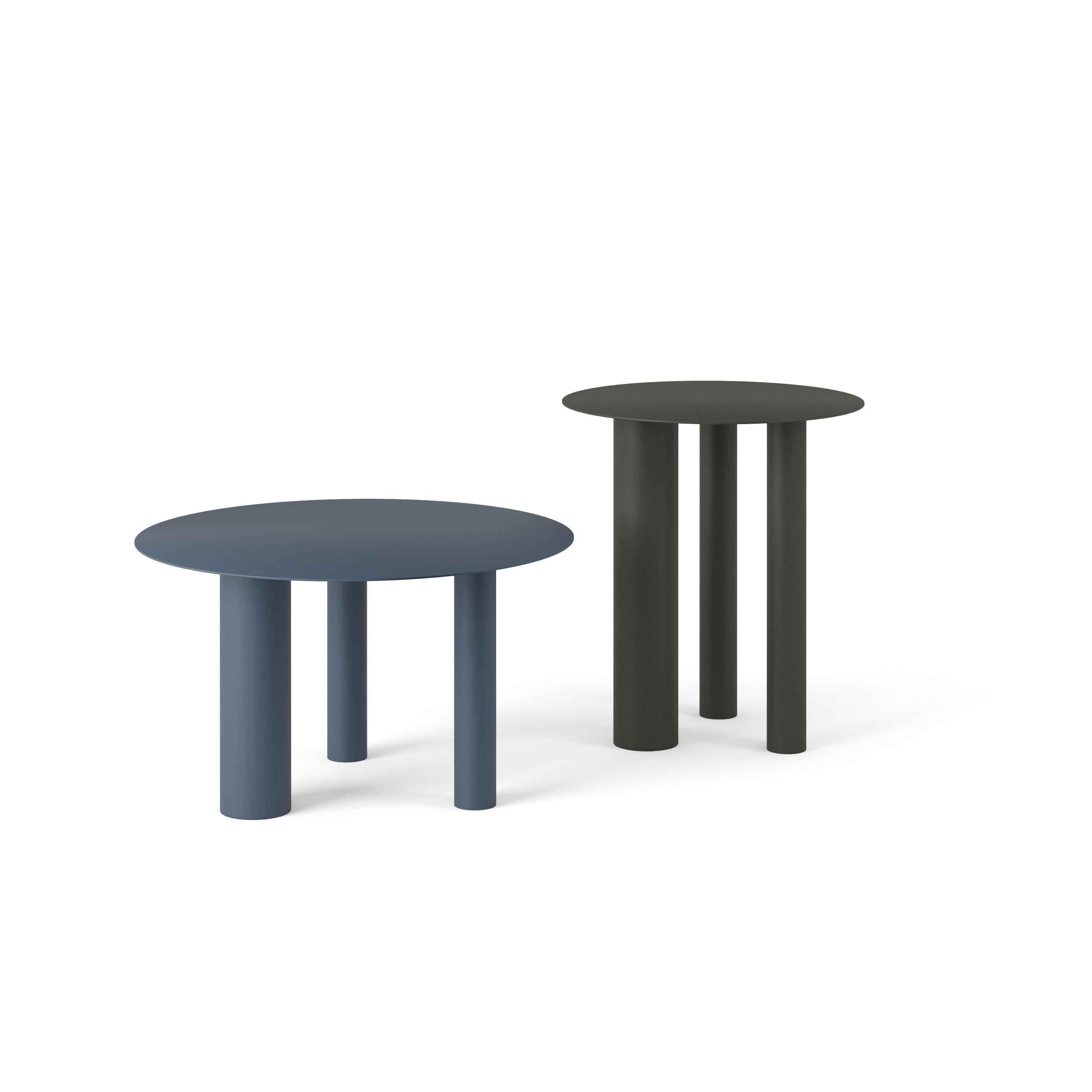 Table basse ou d'appoint contemporaine 'Brandt CS2' par NOOM, Blanc en vente 7