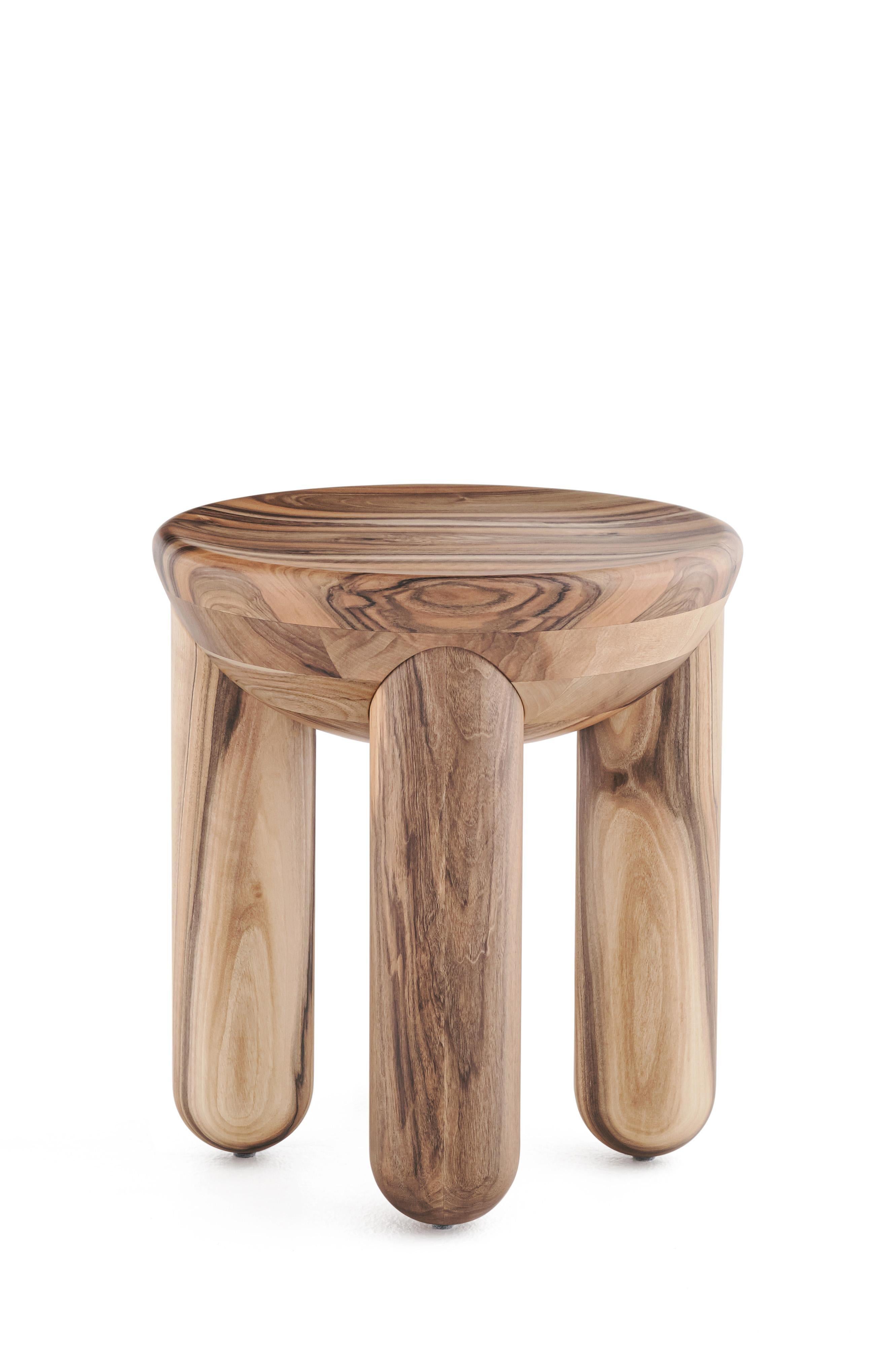 Table basse ou d'appoint contemporaine 'Freyja 3' by NoOM, Thermo Ash en vente 5