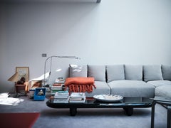 Contemporary Coffee Table 'Explorer' by Jaime Hayon, Black, 234 cm