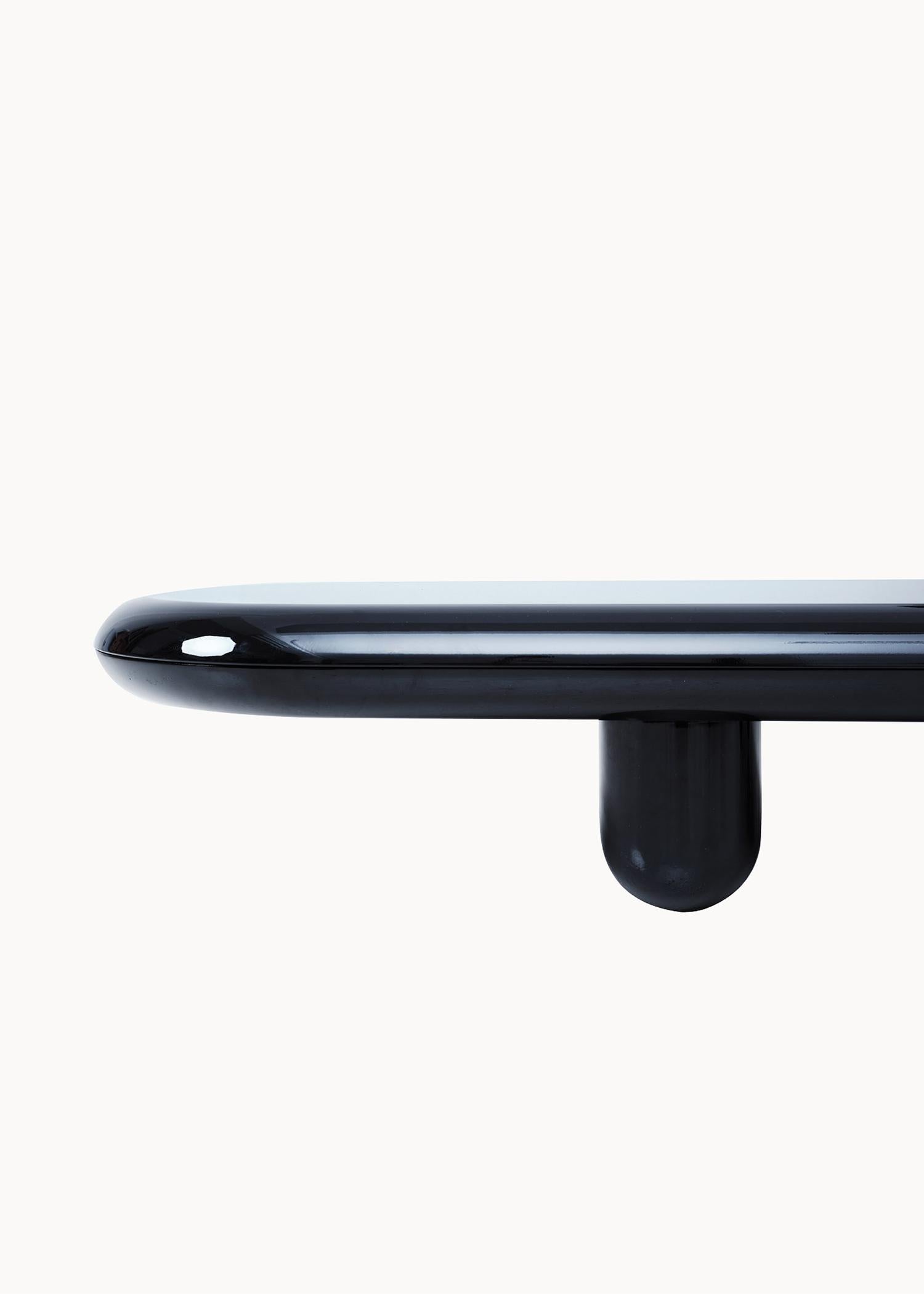 Contemporary Couchtisch 'Explorer' von Jaime Hayon, Schwarz, 234 cm (Spanisch) im Angebot